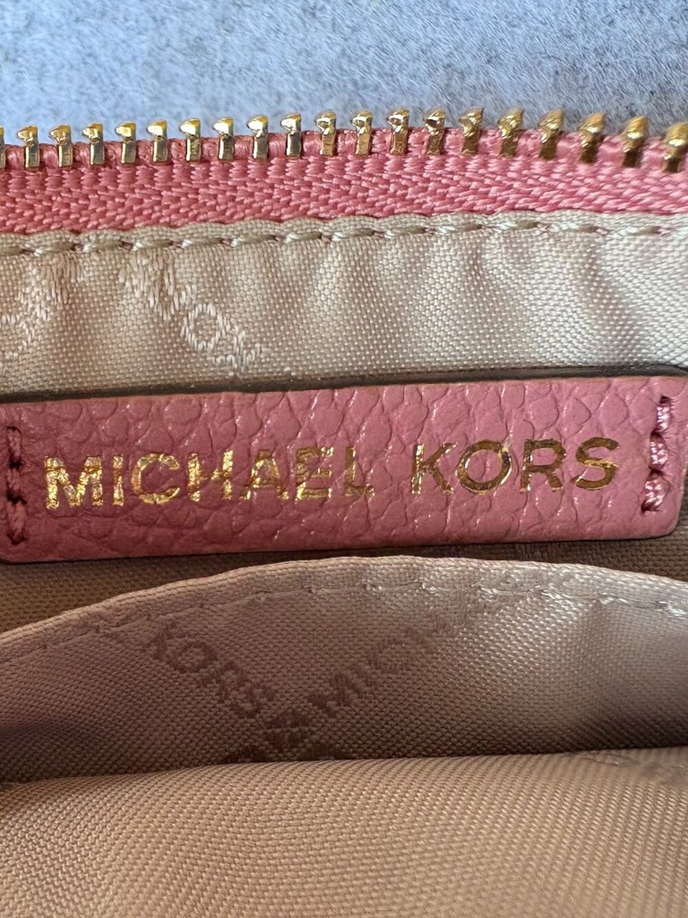 Michael Kors Pink Leather Wallet